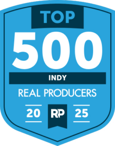 Badge awarded to only the top 500 Realtors in Indianapolis area